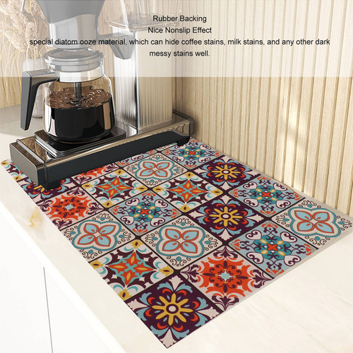 -alfombrilla Para Barra Café Impermeable Antideslizante Goma