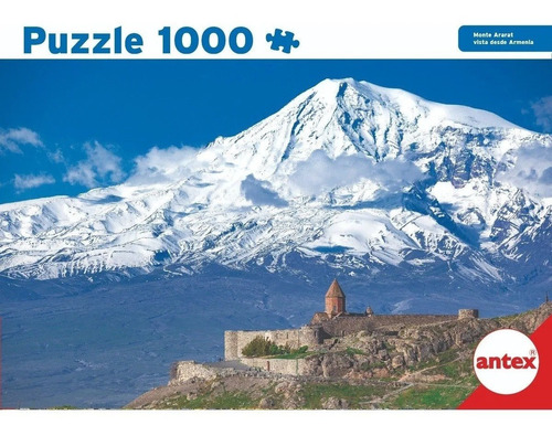Imagen 1 de 3 de Puzzle 1000 Pzs Rompecabezas Monte Ararat Armenia Antex 3063
