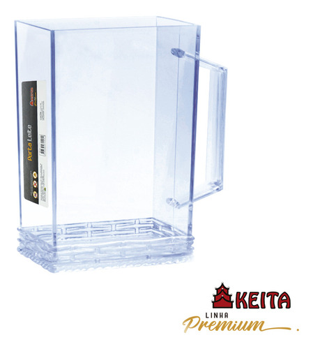 Porta Leite Linha Premium Transparente Keita