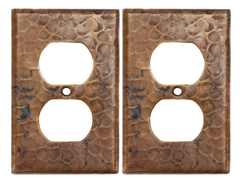 Premier Copper Products So2 _ Pkg2 Cobre Switchplate Duplex