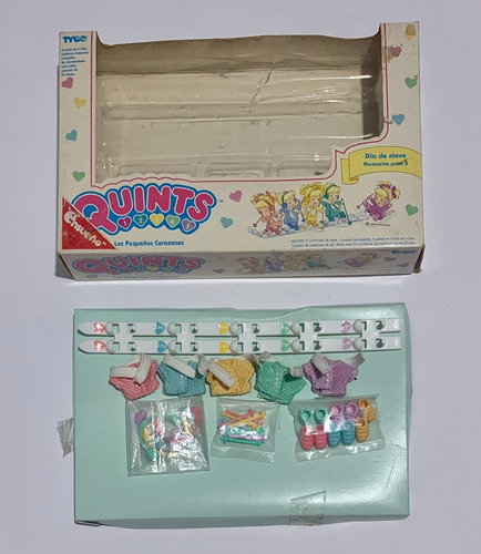 Muñecas Miniatura Ensueño Quints Día De Nieve De 1990 (Usado)