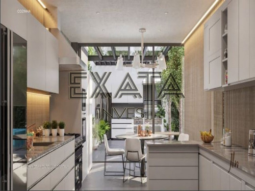 Imagem 13 de 30 de Casa Em Condomínio À Venda No Brooklin Paulista Em Final De Obra Com Elevador, 748,33m² Úteis, 4 Suítes, 4 Vagas De Garagem, Jardim, Piscina - Ca00873 - 70471791