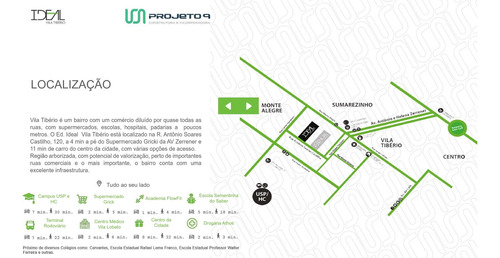 Super Lançamento Na Vila Tiberio, Ed. Ideal, Na Monte Alegre Com A Zerrener, 2 Dormitorios, 42 M2, Area De Lazer Completa. Minha Casa Minha Vida - Ap02172 - 68348304