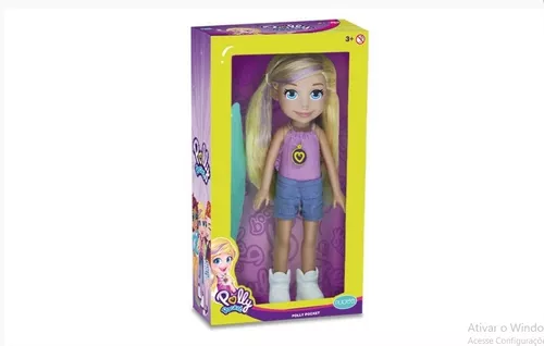 Boneca Mattel - Polly Pocket - Polly Na Van de Surf