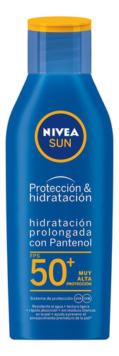 Protector Solar Nivea Sun Protección & Hidratación 50+ 200ml