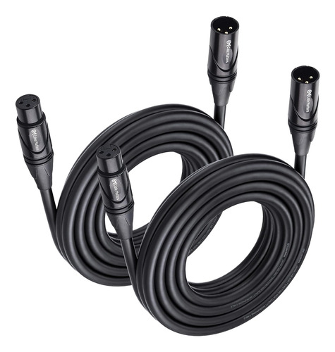 Cable Matters, Paquete De 2 Cables De Micrófono Premium De X