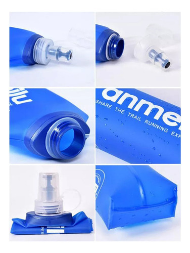 Botella De Agua Soft Flask Tpu De 500 Ml Para Correr Y Andar