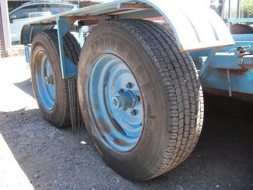 Tráiler Metalúrgica Vázquez De 6.000k Balancín C/malacate.