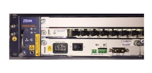 Olt Zte C320 02u 19 10g Uplink 16 Gtgh Smxa/pram Ac