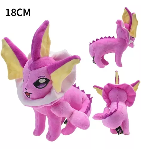 Pelúcia Turma Pokémon EEVEE VAPOREON SHINY (18 cm) - Importada