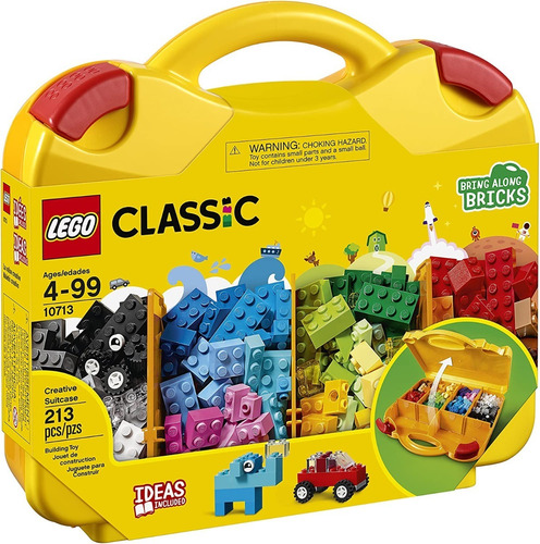 Lego Classic Maleta Creativa Bloques De Construcción 213 Pz