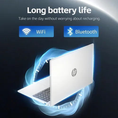 Notebook Hp 15,6 Intel 4 Core N100 16gb 256gb Ssd | Frete grátis