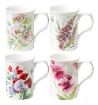 Comprar Tazas De Café Y Té Grace Teaware Bone China De 9 Onzas (swee