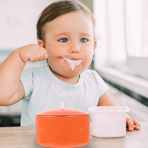 Cuenco Con Ventosa Para Vajilla Para Bebés, Cuenco De Comida