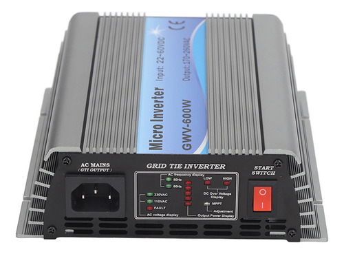 Inversor Fotovoltaico Solar 600w 22 A 60vdc De Aleación De A