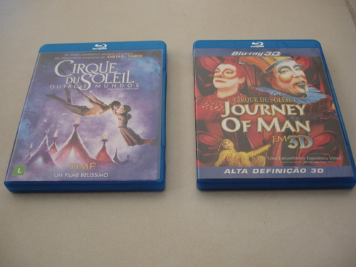 Blu Ray Cirque Du Soleil Outros Mundos E Journey Of Man (Usado)