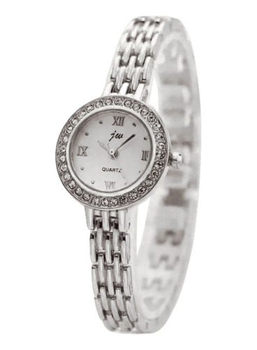 Reloj Quartz Mujer Con Brillos Elegante Obsequio Perfecto