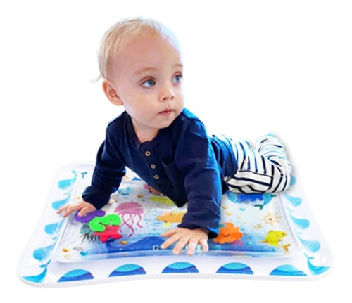 Tapete Bebé Inflable Agua Aqua Mat Estimulación Textura