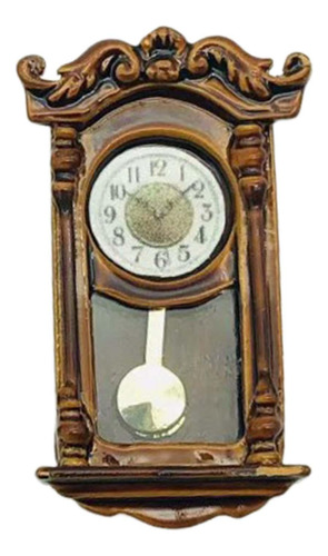 1:12 Reloj Romano Micro Paisaje Hogar Muñeca Estilo B