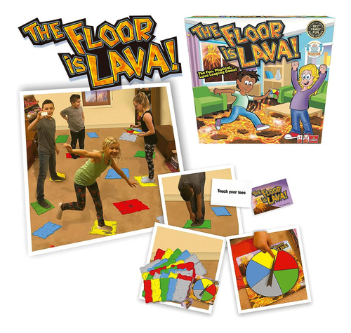 Juego Interactivo Para Ninos Y Adultos ¡el Suelo Es Lava!