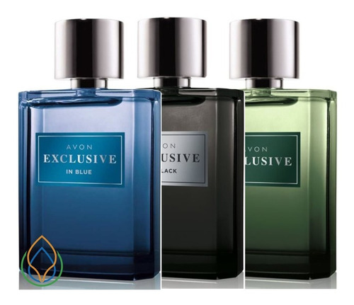 Oferta Exclusive Colonias Para Hombre Avon X 3 Unds De 75 Ml