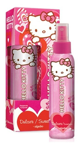 2 Perfumes Disney Hello Kitty 125 Ml Body Splash ( Mayorista