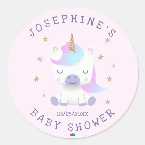 Stickers Para Recuerdos Y Fiesta Baby Shower 10cm