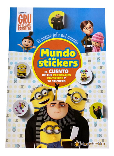 Libro Mi Villano Favorito - Mundo De Stickers 