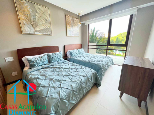 Cad La Isla Fiji S3. Depa De Playa. Terraza Con Vista A Las Áreas Comunes
