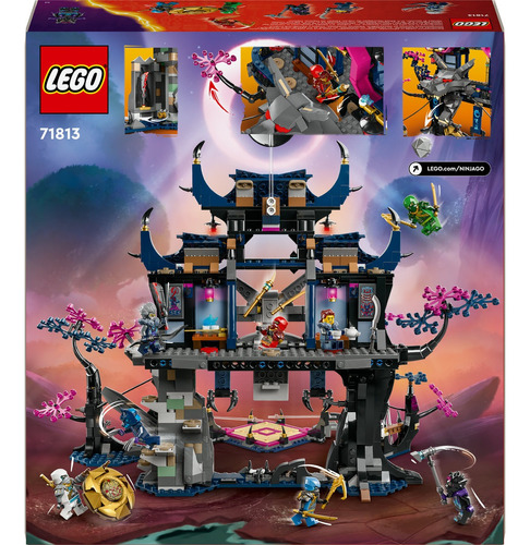 Bloco Montar Lego Ninjago Dojo Da Sombra Da Máscara Do Lobo