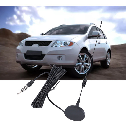 Antena Estéreo De Coche, Base Magnética Fuerte De Alta Frecu