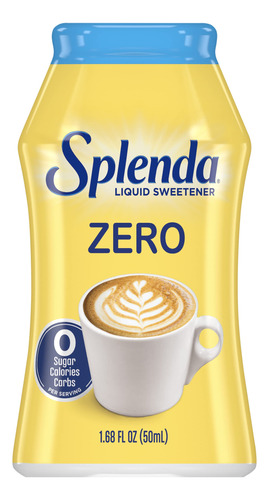 Splenda Zero Liquid Edulcorante Sin Calorias, Original De 1.