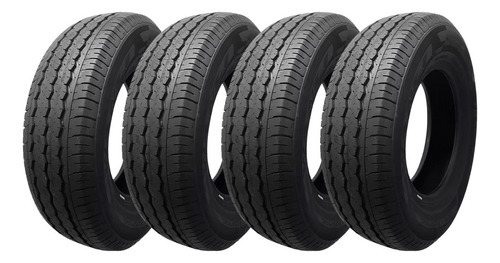 Kit 4 Pneu 185r14c 102/100r Wanli Sl106 8 Lonas
