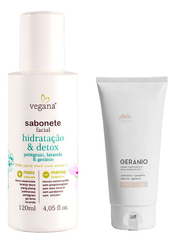 Skincare Rejuvenescedor Sabonete E Hidratante - Anti-aging