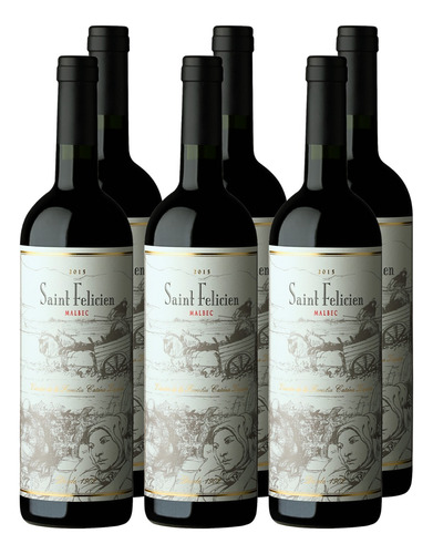 Saint Felicien Malbec Catena 750c Caja X6 - Paladar Negro