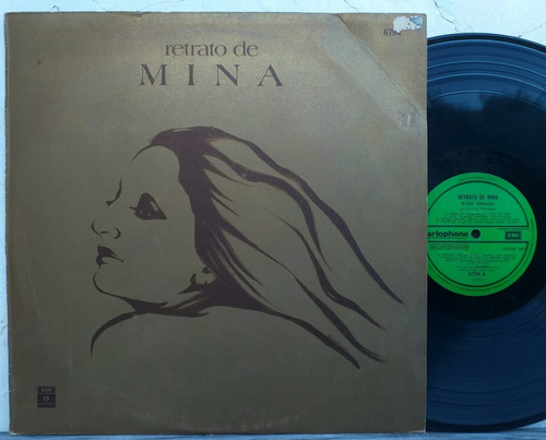 Mina - Retrato - Lp Vinilo Año 1976 - Cantante Italiana