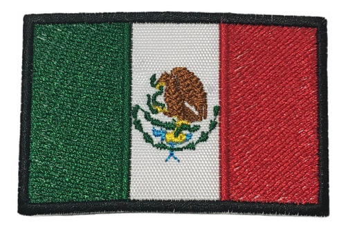 Parche Bandera Mexico  Banderas