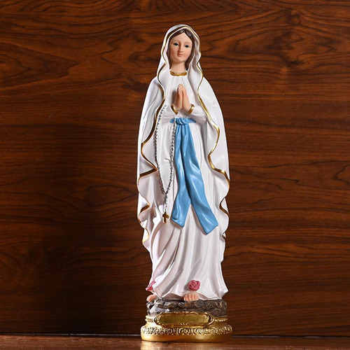 2x Católica Estátua De Nossa Senhora De