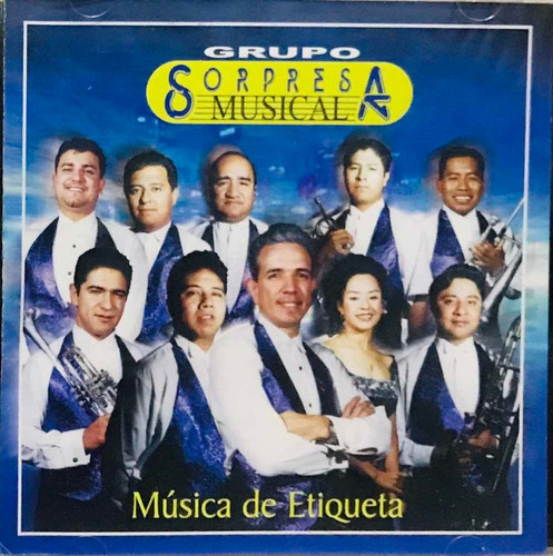 Grupo Sorpresa Musical, Música De Etiqueta Cd Nuevo Sellado