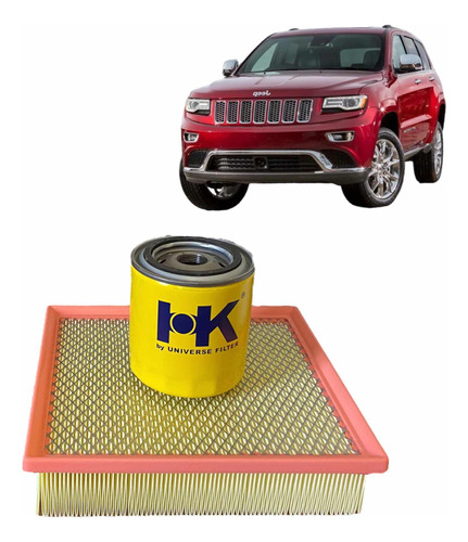 Filtro De Aire Y Aceite Jeep Grand Cherokee 5.7 2011 Filtec