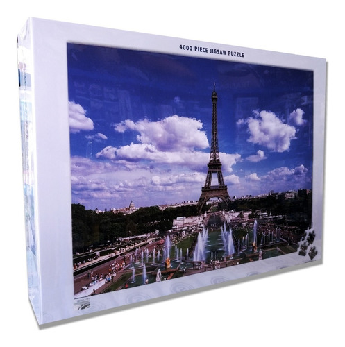Puzzle Eiffel Tower Paris France 4000 Pz Tomax 400-007