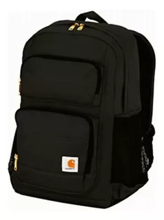 Carhartt Legacy Standard Work Backpack With Padded Laptop Color Negro Diseño De La Tela Liso