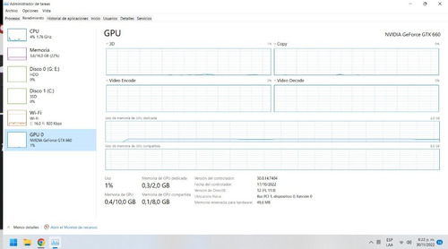 Imagen 4 de 6 de Cpu I5 3470 16 Ram Rtx660 3gb Evga 700w 80plus Ssd Y Hdd Usa