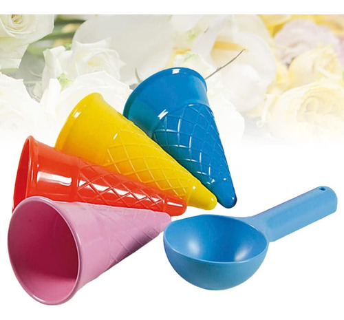 Totority 5 Uds. Juego De Arena Para Helados, Juguetes De ...