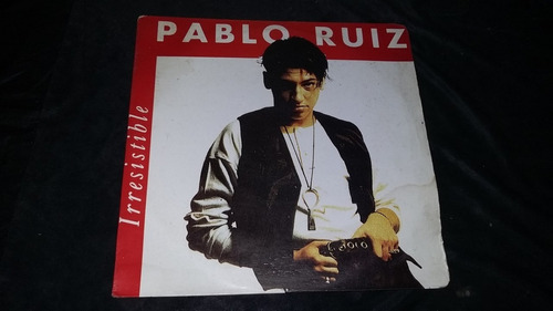 Pablo Ruiz Irresistible Lp Vinilo Balada Rock