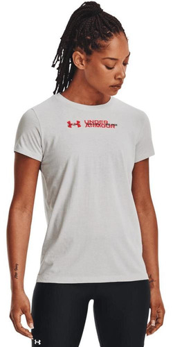 Camiseta  Tonal Multi Font Para Mujer 1375085-014-y81