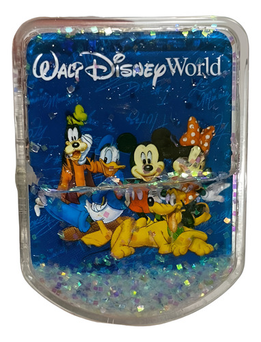 Iman + Clip Mickey Walt Disney World Original Azul Mickey