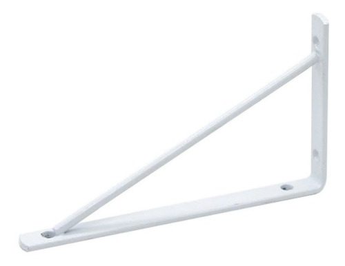 Imagem 1 de 4 de Suporte Mão Francesa Prateleira 30cm Branco