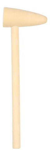 3 Mini Martillos De Madera Mazos Mazo De Madera 13,5 Cm
