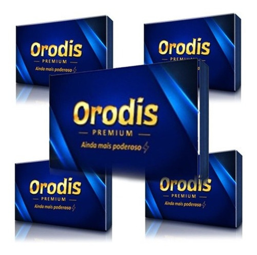Orodis Original 5 Caixas Com 10 Cada + Brinde Detox